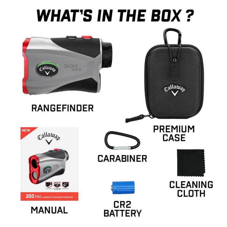 300 Pro Laser Rangefinder – Callaway TAG